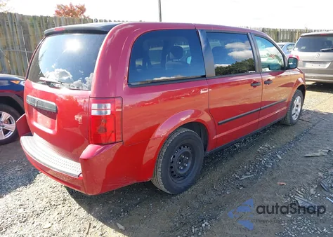 2008 Dodge Grand Caravan Se из США, поврежденный, VIN 1D8HN44HX8B118036